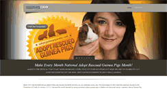Desktop Screenshot of adopt.guineapigtoday.com